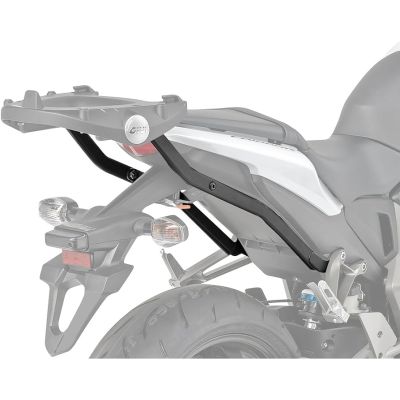 KIT - SUPORTE TRASEIRO MONORACK GIVI 266FZ PARA HONDA CB 1000 R + BASE DE ENCAIXE (M5 OU M-5M)