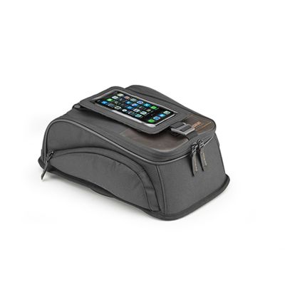 KIT - BOLSA DE TANQUE GIVI CRM108 DE 8 LITROS + BOCAL TANKLOCK ENGATE RAPIDO DA SUA MOTO