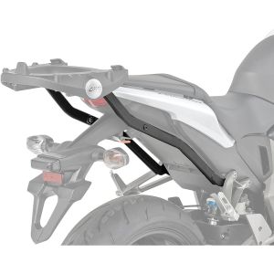 KIT - SUPORTE TRASEIRO MONORACK GIVI 266FZ PARA HONDA CB 1000 R + BASE DE ENCAIXE (M5 OU M-5M)