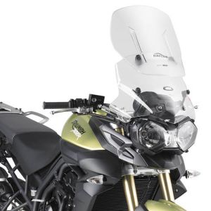 PARA-BRISA AIRFLOW GIVI AF6401 DE TELA TRANSPARENTE PARA TRIUMPH TIGER 800 / TIGER 800XC