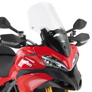 PARA-BRISA GIVI D272ST DE TELA TRANSPARENTE PARA DUCATI MULTISTRADA 1200 (2010 A 2012)