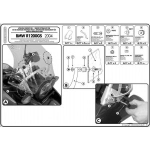 KIT FIXAÇÃO D330KIT GIVI