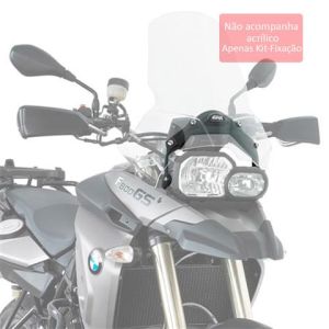 KIT DE INSTALACAO GIVI D333KIT PARA FIXACAO DO PARA-BRISA 333DT PARA BMW F 650 GS / F 800 GS