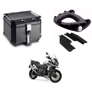 COMBO BAU OUTBACK OBKN42B-BR PRETO 42 LTS + SUPORTE BAU SR6403 TIGER 1200