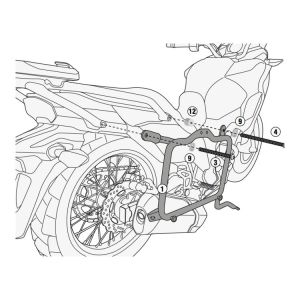 SUPORTE LATERAL PL4121 GIVI VERSYS X300