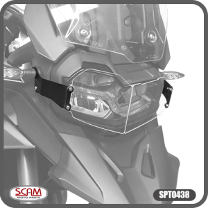 PROTETOR DE FAROL SCAM SPTO438 F750GS / F850GS (2018 +)