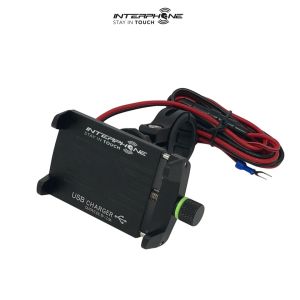 SUPORTE CELULAR ALUMINIO UNIVERSAL MOTOCRAB USB