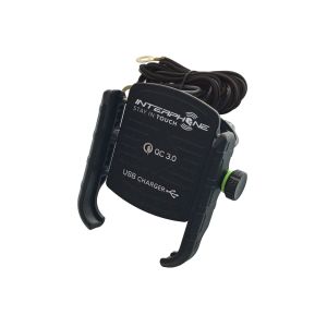 SUPORTE CELULAR UNIVERSAL MOTOCRAB USB