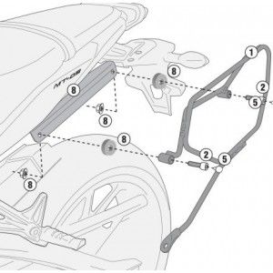 SUPORTE ALFORJE EASYLOCK TE2115 GIVI