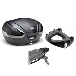 COMBO BAU GIVI V47NNT 47LTS + SUPORTE SCAM SPTO310 + BASE GIVI M-5 DUCATI MULTISTRADA (2016 +)