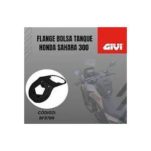 FLANGE BF87BR GIVI HONDA SAHARA 300 P/ FIXACAO BOLSAS TANQUE